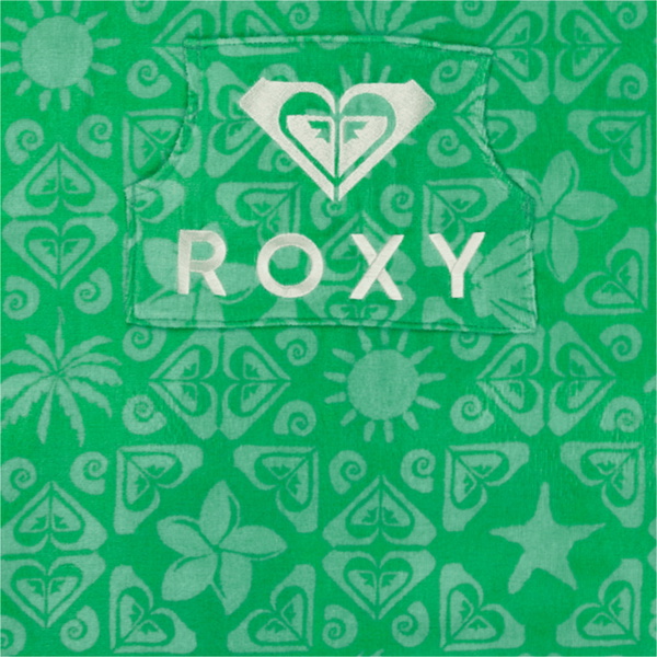 2026 Roxy Junior Stay Magical Printed Hooded Changing Towel ERGAA03220 - Katydid Hippie Hour Rg